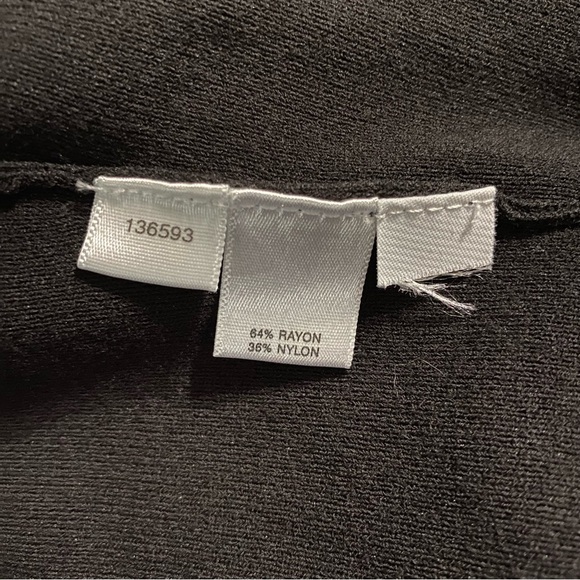 LOFT Stretch Cowl Neck Rayon Nylon Top - Picture 5 of 5